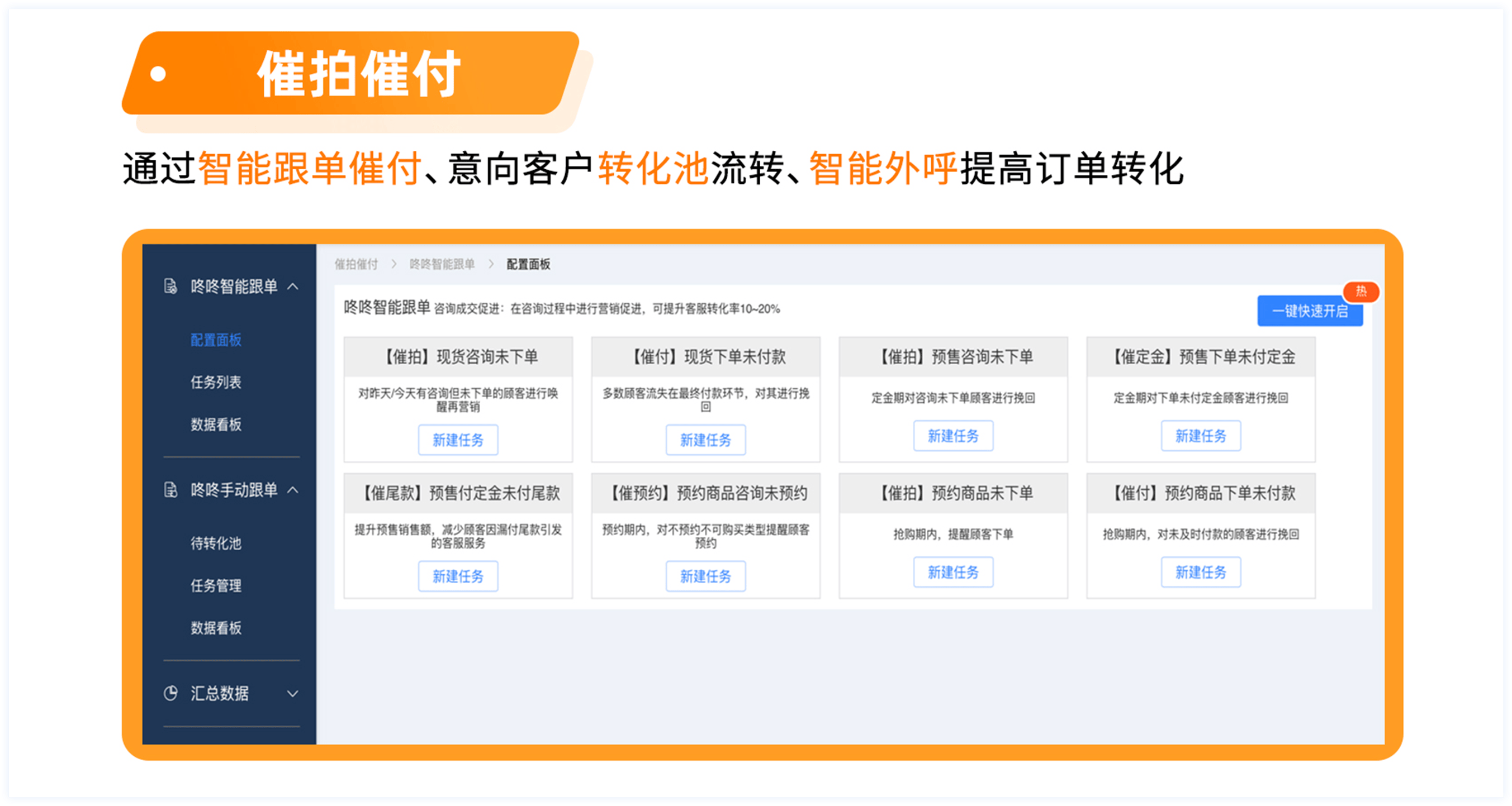 催拍催付